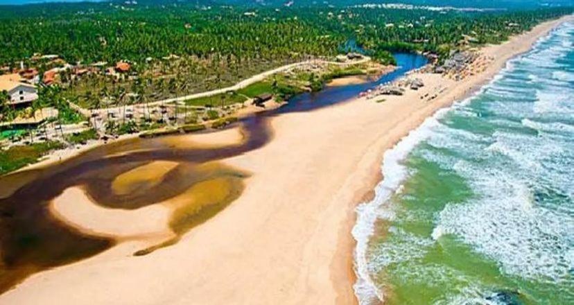 Imbassaí Bahia Temporada Apartment Bagian luar foto